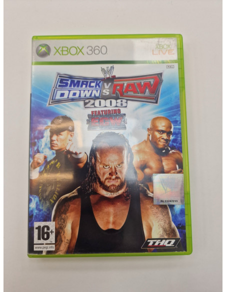 1-1-264839-1-Videojuego Xbox 360 Smack Down Vs Raw 2008 