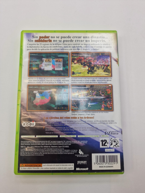 1-1-264838-2-Videojuego Xbox 360 Dynasty Warriors 5 Empires