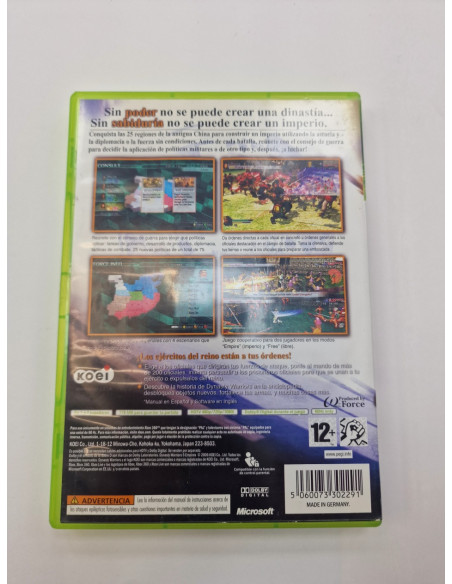 1-1-264838-2-Videojuego Xbox 360 Dynasty Warriors 5 Empires