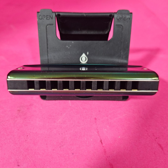 8-8-73701-3-Armonica M.SUZUKI OLIVE 10-hole diatonic C-20 