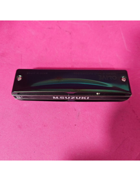 8-8-73701-4-Armonica M.SUZUKI OLIVE 10-hole diatonic C-20 