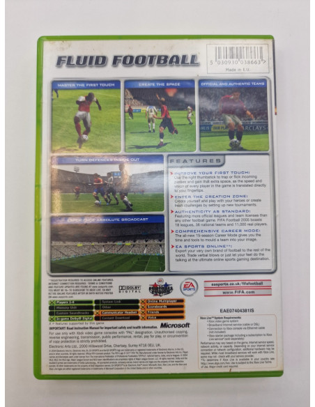 1-1-264826-2-Videojuego Xbox Classic FIFA 2005 