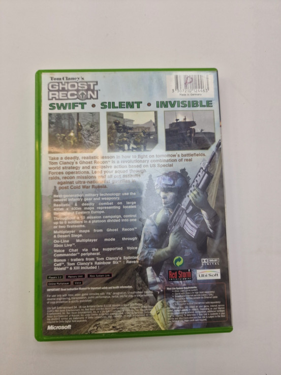 1-1-264823-2-Videojuego Xbox Classic Tom Clancy s Ghost Recon 