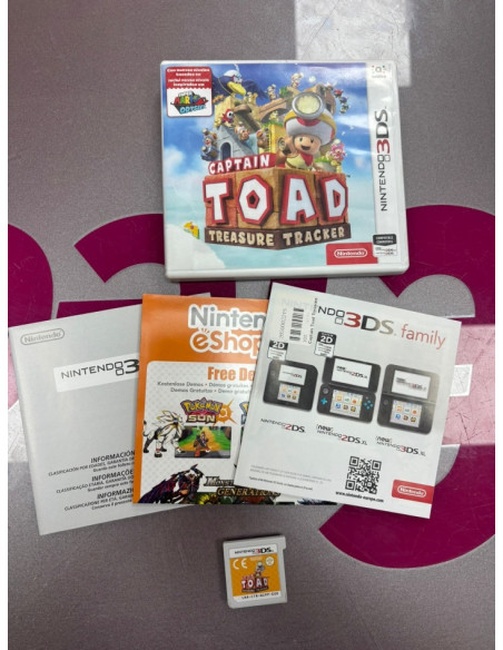 7-7-82231-1-Videojuego Nintendo DS captain toad treasure tracker 3ds 