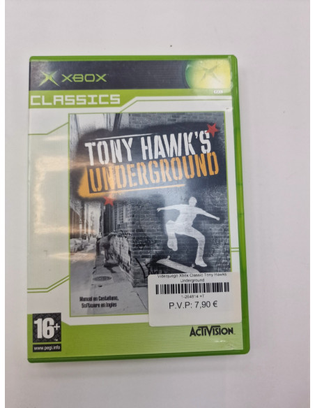 1-1-264814-1-Videojuego Xbox Classic Tony Hawks Underground