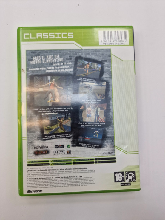 1-1-264814-2-Videojuego Xbox Classic Tony Hawks Underground