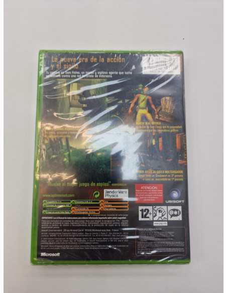 1-1-264813-2-Videojuego Xbox Classic Splinter Cell Pandora Tomorrow