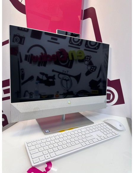 9-9-73520-1-Ordenador Sobremesa AIO HP Pavilion AiO 24-xa0008ns, Intel I3-9100T (3.1GHz), 8GB RAM, SSD 256GB