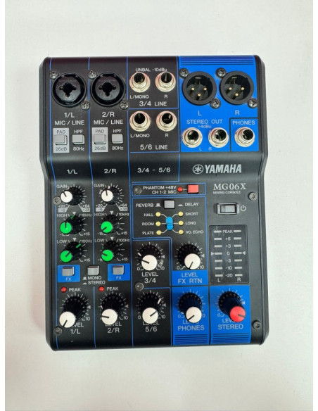 7-7-80381-2-Música Profesional Mezcladora Yamaha MG06X