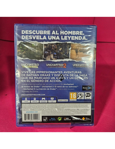 8-8-73714-2-Videojuego PS4 Uncharted: The Nathan Drake Collection (NUEVO)