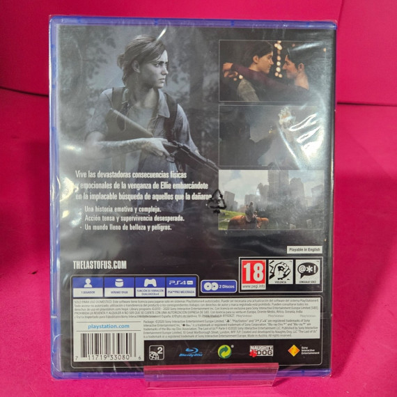 8-8-73713-2-Videojuego PS4 The last of us parte II (NUEVO)