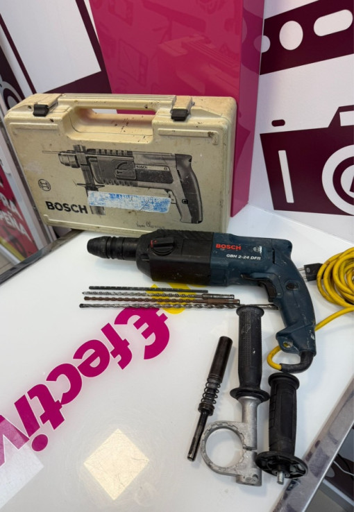 9-9-73466-4-Martillo Electrico perforador bosch gbh2-24dfr 