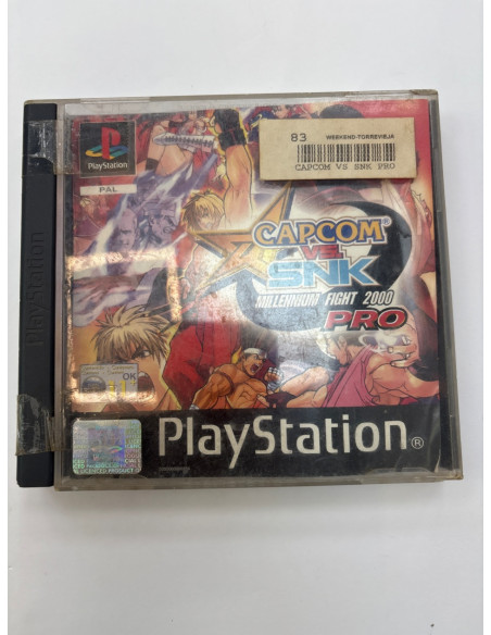 1-1-264914-1-Videojuego PS1 Capcom Vs SNK Millenium Fight 2000 PRO
