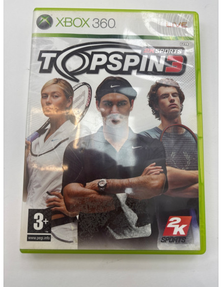 1-1-264911-1-Videojuego Xbox 360 Top Spin 3
