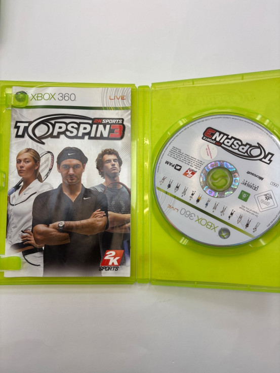 1-1-264911-2-Videojuego Xbox 360 Top Spin 3
