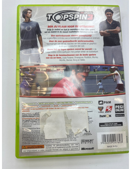 1-1-264911-4-Videojuego Xbox 360 Top Spin 3