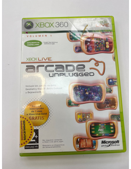 1-1-264909-1-Videojuego Xbox 360 Arcade Unplugged