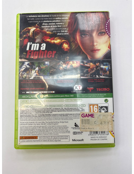 1-1-264908-4-Videojuego Xbox 360 Dead Or Alive 5