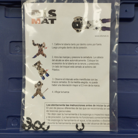 6-6-162872-6-Herramienta Fontanería Prensado Manual DISMAT 