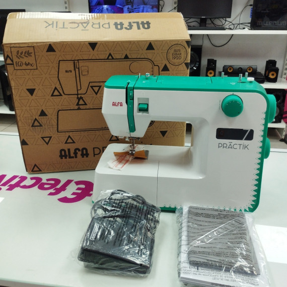 6-6-164893-2-Maquina Coser Alfa Practik 7 Sin Uso