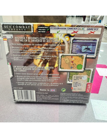7-7-82450-2-Videojuego Game Boy Advance Ace Combat Advance 