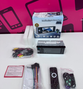 7-7-82470-1-Radio CD Casette Wireless 5.1 Ios 1 Din Car Sterio Player MP5