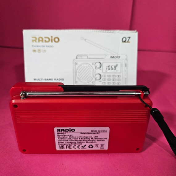 8-8-73866-2-Radio portátil Q7 (recargable) entrada USB bluetooth