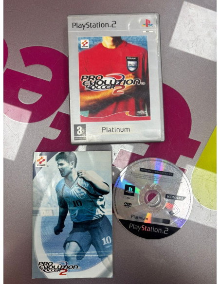 7-7-82544-2-Videojuego PS2 pro evolution soccer 2 ps2 