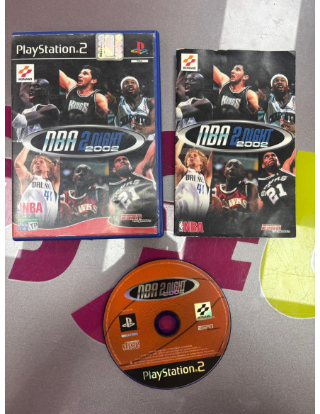 7-7-82533-1-Videojuego PS2 nba 2 nigjt 2002 ps2