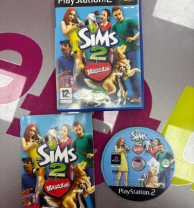 7-7-82532-1-Videojuego PS2 los sims 2 mascotas ps2