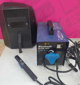 1-1-265272-1-Soldador Einhell BT-EW 150 Con Máscara 