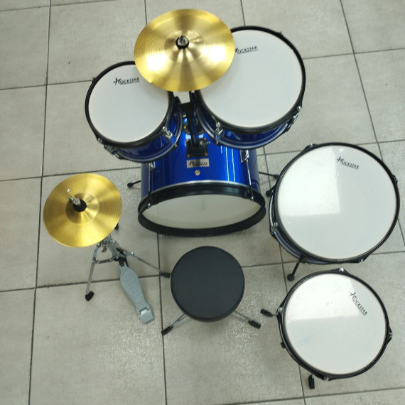 6-6-165066-2-Bateria Infantil Rockstar Azul