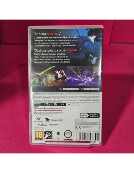 8-8-73959-2-Videojuego Nintendo Switch Fate Samurai Remnant
