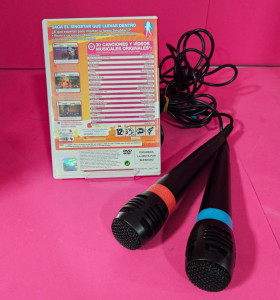 8-8-73913-1-Microfono Ps2 SingsStar (2) Juego SingstarLatino 2