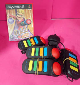 8-8-73915-1-Accesorios Ps2 Mandos Buzz Juego El Mega Concurso