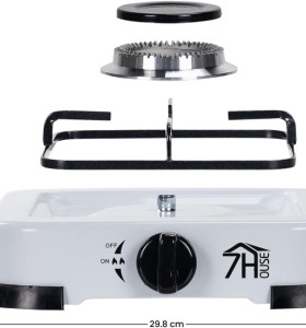 8-1-264680-1-Hornillo de gas portatil 1 fogon 1700W 7hause NUEVO 