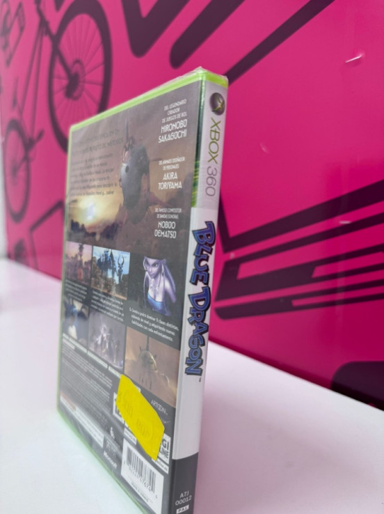 7-7-82700-7-Videojuego Xbox 360 Blue Dragon (Precintado Perfecto)