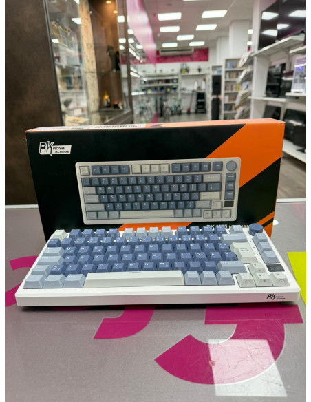 7-7-82724-3-Teclado Numérico Mecanico RK M75 (Sin Uso)