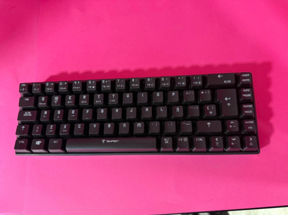 8-8-74086-6-Teclado Alfanumérico Tempest K20 Beast Teclado Mecánico Gaming RGB TKL Negro