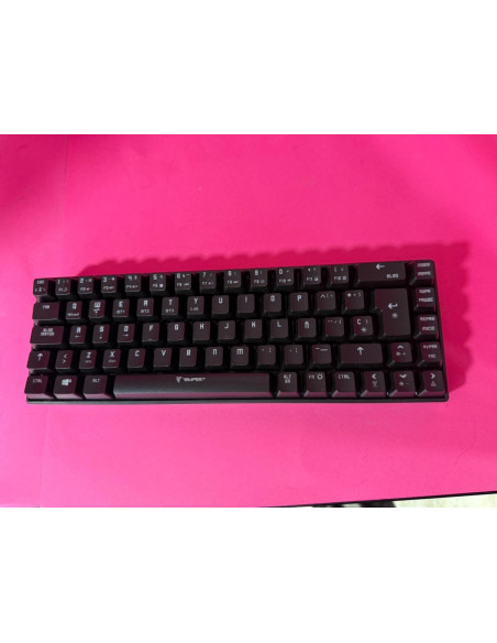 8-8-74086-6-Teclado Alfanumérico Tempest K20 Beast Teclado Mecánico Gaming RGB TKL Negro