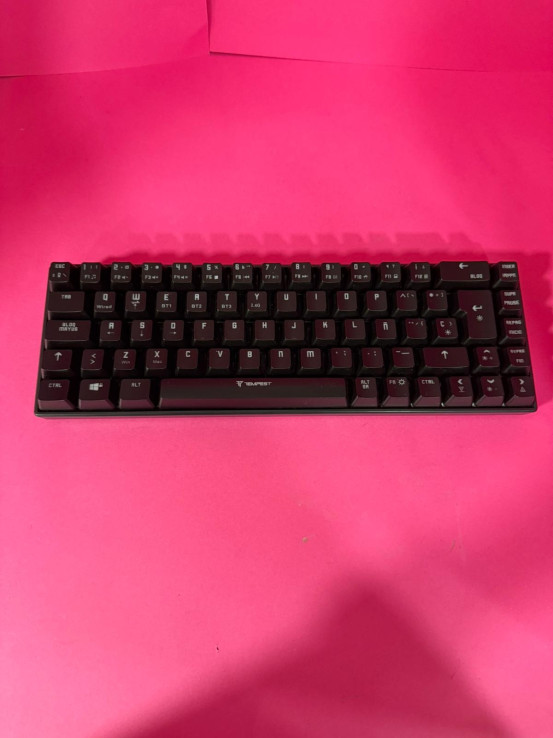8-8-74086-8-Teclado Alfanumérico Tempest K20 Beast Teclado Mecánico Gaming RGB TKL Negro
