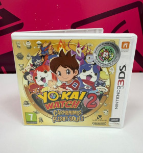 7-7-82753-2-Videojuego Nintendo DS Yo Kai Watch 2 Carnanimas Fleshy Souls