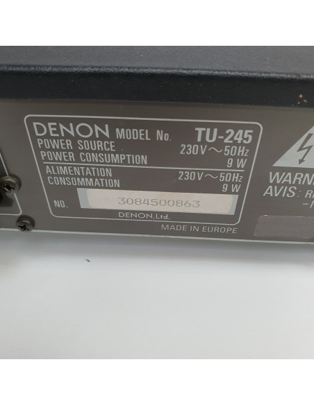 1-1-265516-3-Sonido Sintonizador Denon Tu 245 