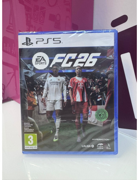 9-9-73801-1-Videojuego PS5 fc26 (precintado)