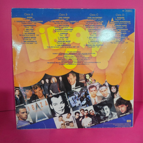 8-8-74122-2-Vinilo BOOM 5 El disco de los exitos (Queen,Tina Turner,Paul McCarteney,Roxette....)