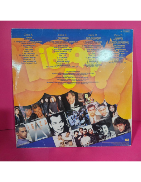 8-8-74122-2-Vinilo BOOM 5 El disco de los exitos (Queen,Tina Turner,Paul McCarteney,Roxette....)