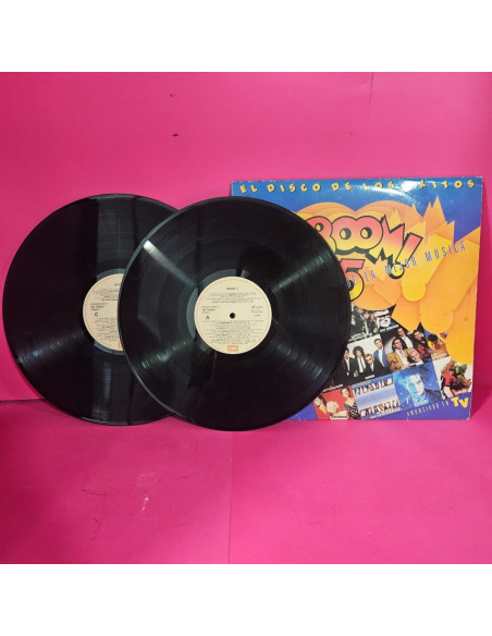 8-8-74122-3-Vinilo BOOM 5 El disco de los exitos (Queen,Tina Turner,Paul McCarteney,Roxette....)