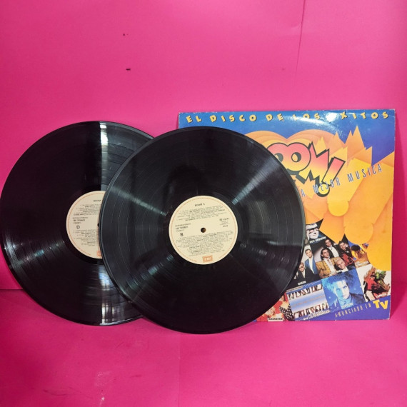 8-8-74122-4-Vinilo BOOM 5 El disco de los exitos (Queen,Tina Turner,Paul McCarteney,Roxette....)