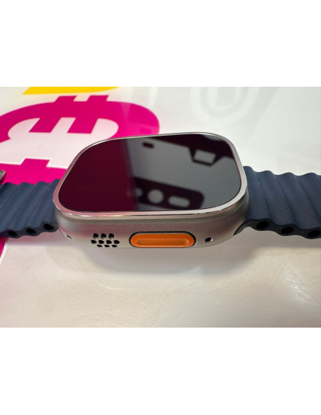 9-9-70606-4-Smartwatch Apple Watch Ultra 2(GPSCellular) 49mm Titanium Blue Ocean Band