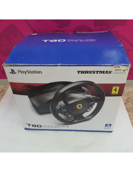 1-1-263725-4-Accesorio PS4 Volante - Thrustmaster T80 Ferrari 488 GTB 